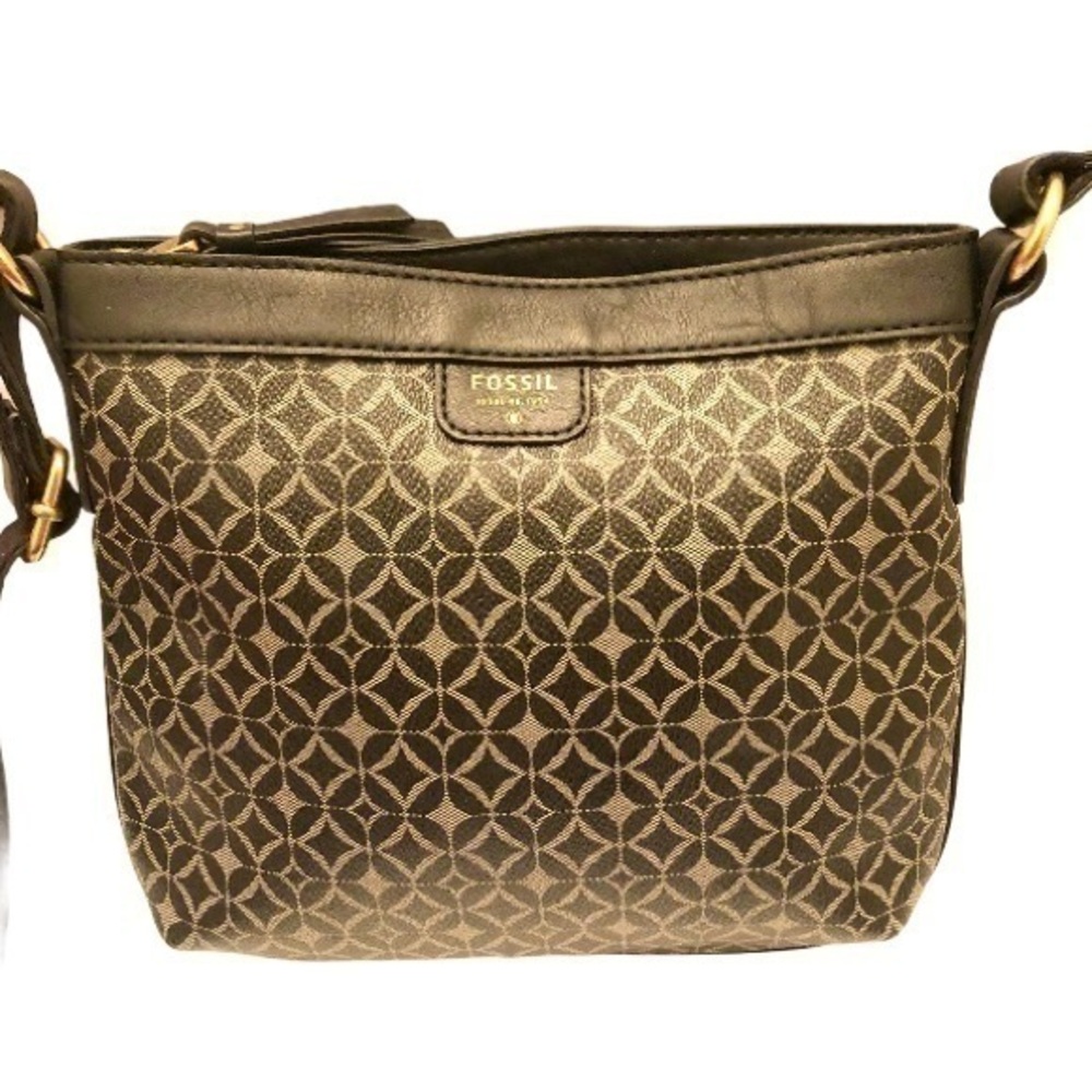 Fossil messenger crossbody bag